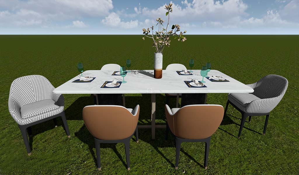 100 MODEL BÀN ĂN LUMION